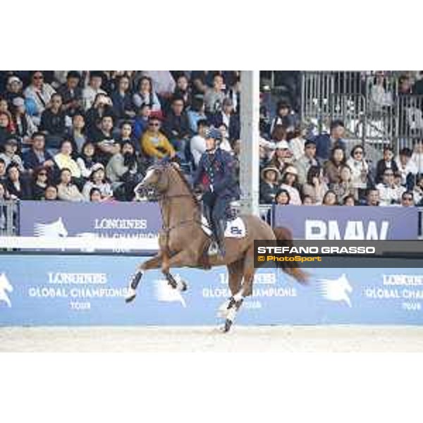 LGCT of Shanghai - Grand Prix - Lorenzo de Luca (ITA) on Halifax van het Kluizebos - Shanghai, - 21 April 2018 - ph.Stefano Grasso/LGCT