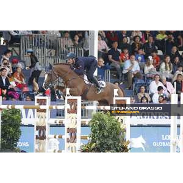 LGCT of Shanghai - Grand Prix - Lorenzo de Luca (ITA) on Halifax van het Kluizebos - Shanghai, - 21 April 2018 - ph.Stefano Grasso/LGCT
