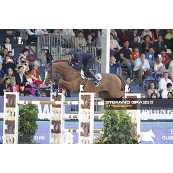 LGCT of Shanghai - Grand Prix - Lorenzo de Luca (ITA) on Halifax van het Kluizebos - Shanghai, - 21 April 2018 - ph.Stefano Grasso/LGCT