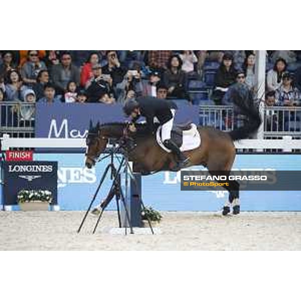 LGCT of Shanghai - Grand Prix - Scott Brash (GBR) on Hello Shelby - Shanghai, - 21 April 2018 - ph.Stefano Grasso/LGCT