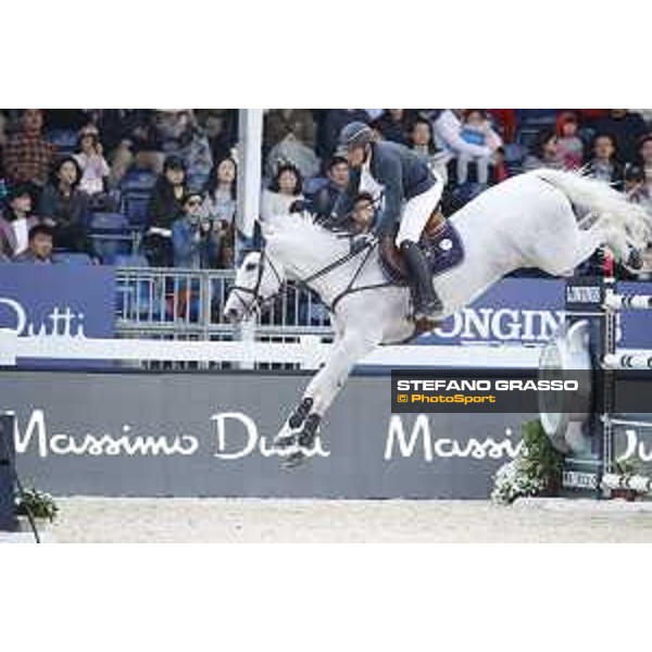 LGCT of Shanghai - Grand Prix - Gregory Wathelet (BEL) on Coree - Shanghai, - 21 April 2018 - ph.Stefano Grasso/LGCT