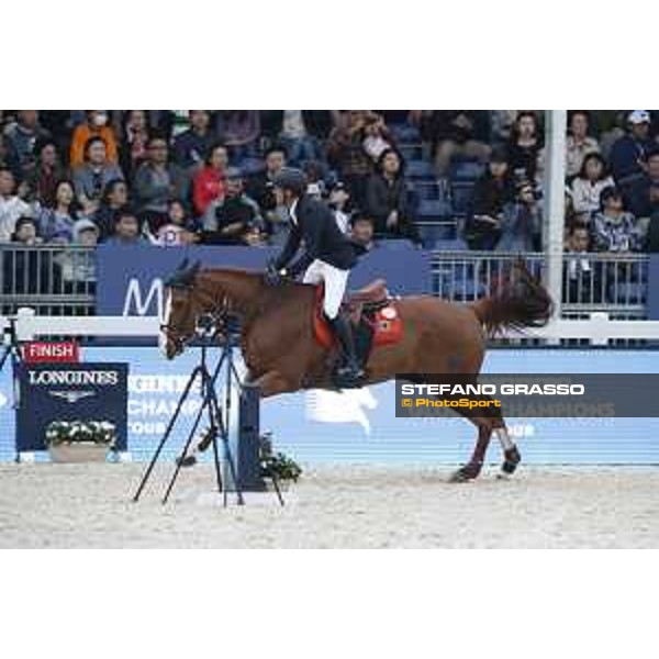 LGCT of Shanghai - Grand Prix - Simon Delestre (FRA) on Gain Line - Shanghai, - 21 April 2018 - ph.Stefano Grasso/LGCT