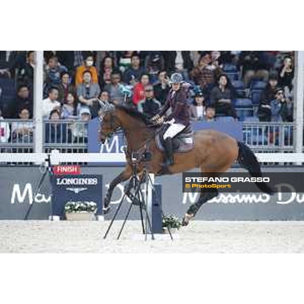 LGCT of Shanghai - Grand Prix - Danielle Goldstein (ISR) on Caspar 213 - Shanghai, - 21 April 2018 - ph.Stefano Grasso/LGCT