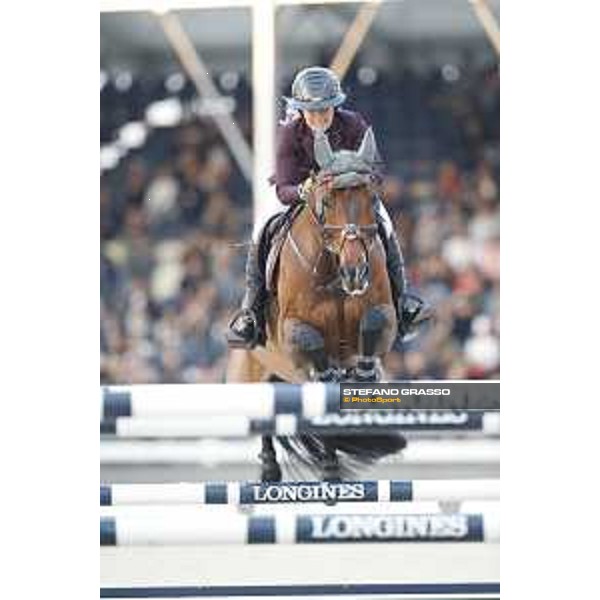 LGCT of Shanghai - Grand Prix - Danielle Goldstein (ISR) on Caspar 213 - Shanghai, - 21 April 2018 - ph.Stefano Grasso/LGCT