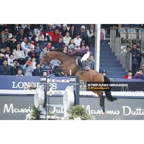 LGCT of Shanghai - Grand Prix - Danielle Goldstein (ISR) on Caspar 213 - Shanghai, - 21 April 2018 - ph.Stefano Grasso/LGCT