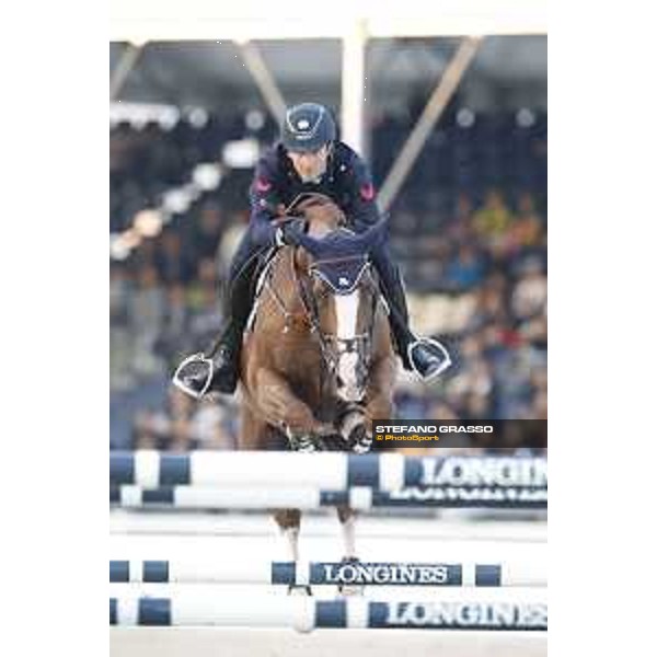 LGCT of Shanghai - Grand Prix - Lorenzo de Luca (ITA) on Halifax van het Kluizebos - Shanghai, - 21 April 2018 - ph.Stefano Grasso/LGCT
