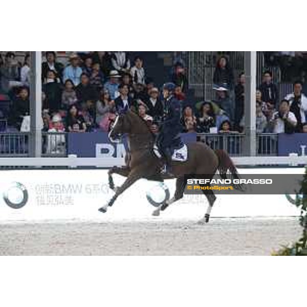LGCT of Shanghai - Grand Prix - Lorenzo de Luca (ITA) on Halifax van het Kluizebos - Shanghai, - 21 April 2018 - ph.Stefano Grasso/LGCT