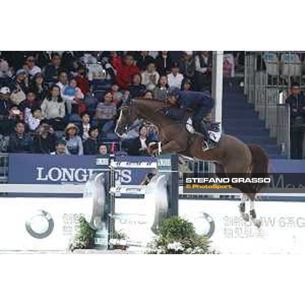 LGCT of Shanghai - Grand Prix - Lorenzo de Luca (ITA) on Halifax van het Kluizebos - Shanghai, - 21 April 2018 - ph.Stefano Grasso/LGCT