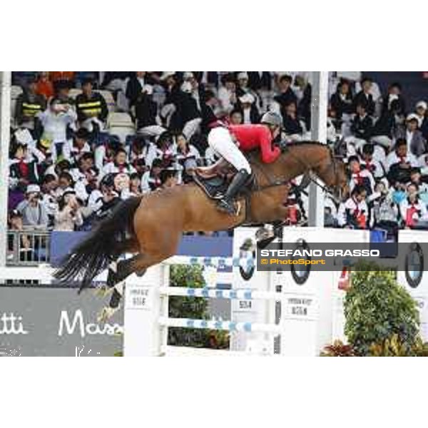 LGCT of Shanghai - Class 2 - Pius Schwizer (SUI) on Living The Dream - Shanghai, - 20 April 2018 - ph.Stefano Grasso/LGCT