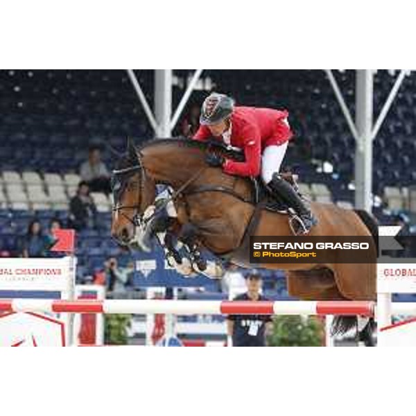 LGCT of Shanghai - Class 2 - Pius Schwizer (SUI) on Living The Dream - Shanghai, - 20 April 2018 - ph.Stefano Grasso/LGCT