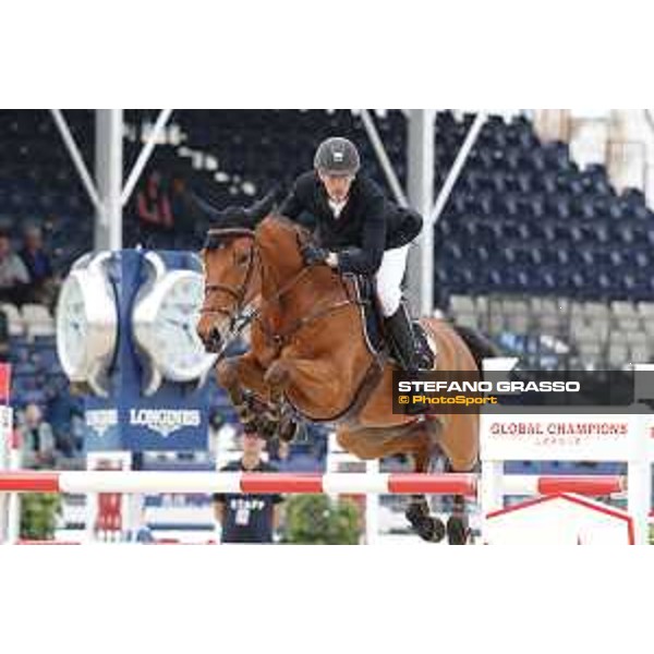 LGCT of Shanghai - Class 2 - Kevin Staut (FRA) on Just Energie - Shanghai, - 20 April 2018 - ph.Stefano Grasso/LGCT