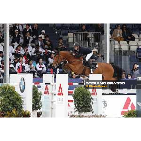 LGCT of Shanghai - Class 2 - Kevin Staut (FRA) on Just Energie - Shanghai, - 20 April 2018 - ph.Stefano Grasso/LGCT