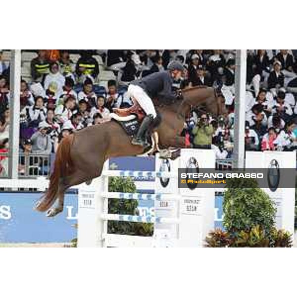 LGCT of Shanghai - Class 2 - Romain Duguet (SUI) on Twentytwo des Biches - Shanghai, - 20 April 2018 - ph.Stefano Grasso/LGCT