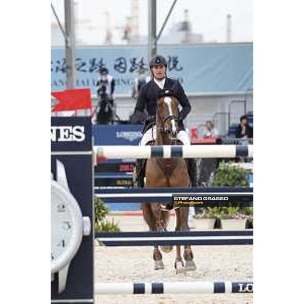 LGCT of Shanghai - Class 2 - Romain Duguet (SUI) on Twentytwo des Biches - Shanghai, - 20 April 2018 - ph.Stefano Grasso/LGCT