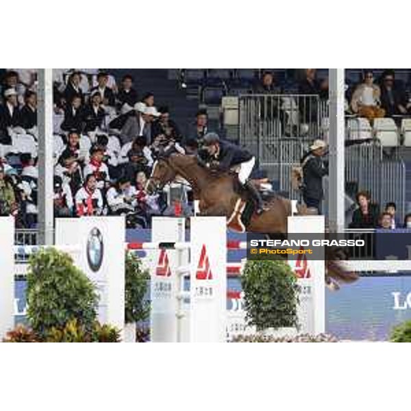 LGCT of Shanghai - Class 2 - Romain Duguet (SUI) on Twentytwo des Biches - Shanghai, - 20 April 2018 - ph.Stefano Grasso/LGCT