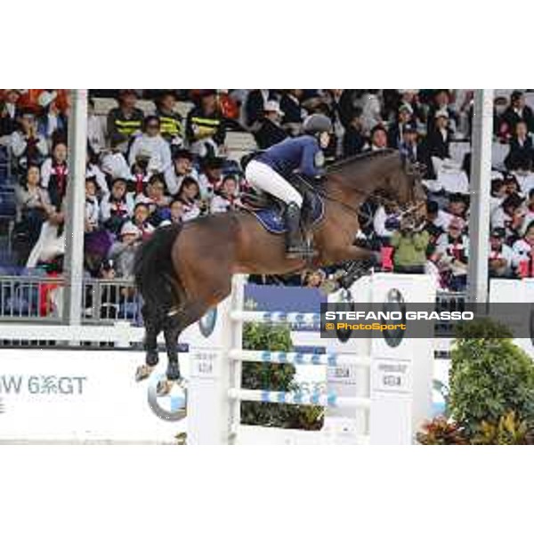 LGCT of Shanghai - Class 2 - Raena Leung (HKG) on Folinde van het Slagershof - Shanghai, - 20 April 2018 - ph.Stefano Grasso/LGCT