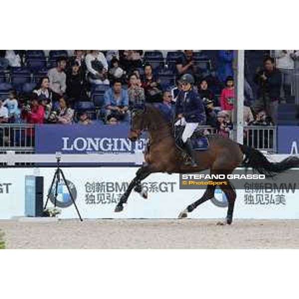 LGCT of Shanghai - Class 2 - Raena Leung (HKG) on Folinde van het Slagershof - Shanghai, - 20 April 2018 - ph.Stefano Grasso/LGCT