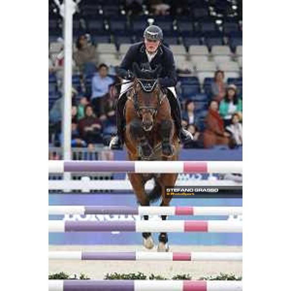 LGCT of Shanghai - Class 2 - Maurice Tebbel (GER) on Chacco?s Son - Shanghai, - 20 April 2018 - ph.Stefano Grasso/LGCT