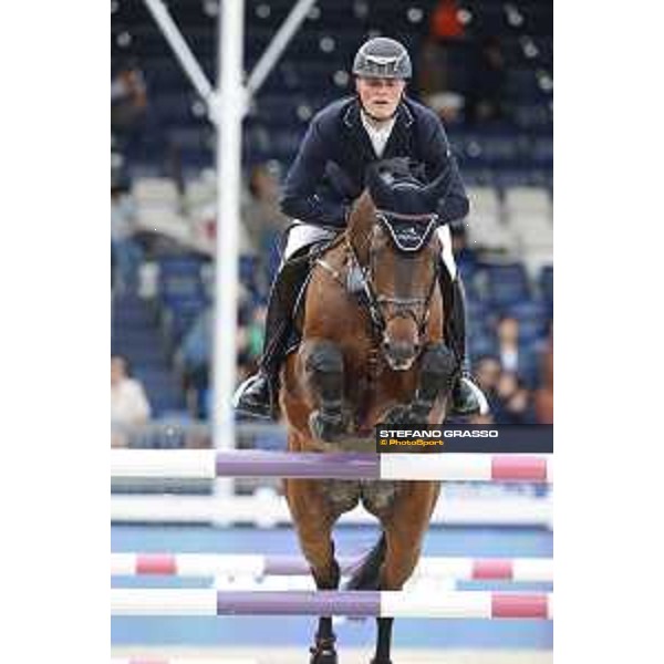LGCT of Shanghai - Class 2 - Maurice Tebbel (GER) on Chacco?s Son - Shanghai, - 20 April 2018 - ph.Stefano Grasso/LGCT