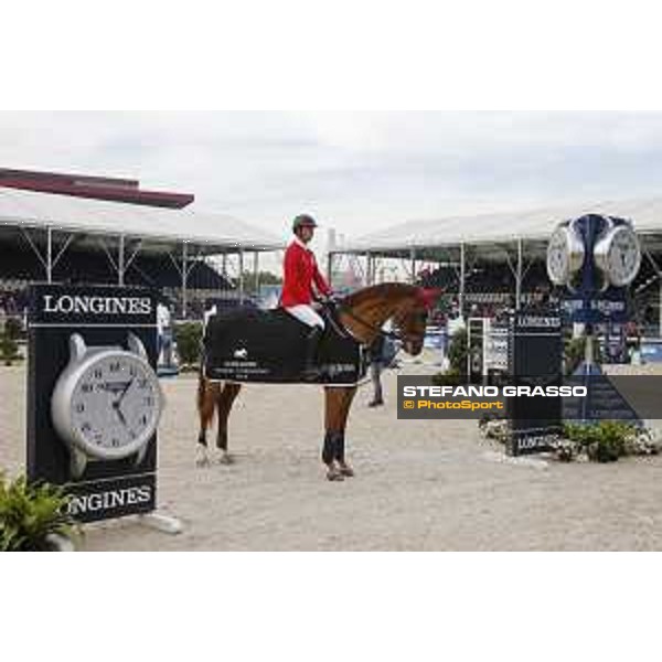 LGCT of Shanghai - Class 2 - Ben Maher (GBR) on Explosion W - Shanghai, - 20 April 2018 - ph.Stefano Grasso/LGCT