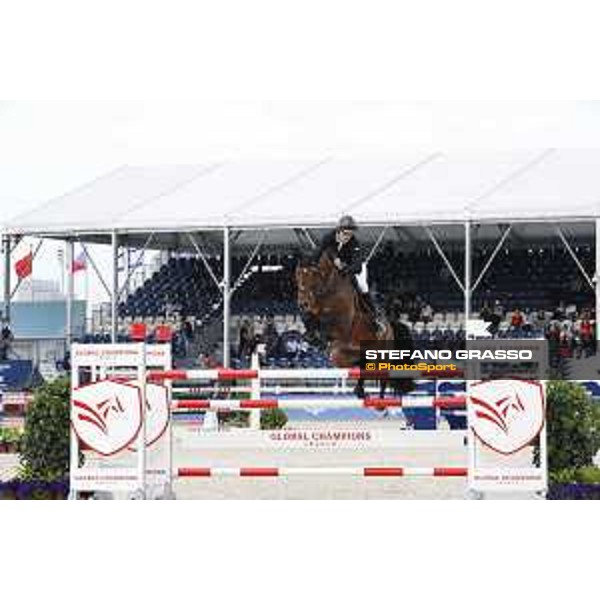 LGCT of Shanghai - Class 2 - Constant van Paesschen (BEL) on Jilbert van\'T Ruitershof - Shanghai, - 20 April 2018 - ph.Stefano Grasso/LGCT