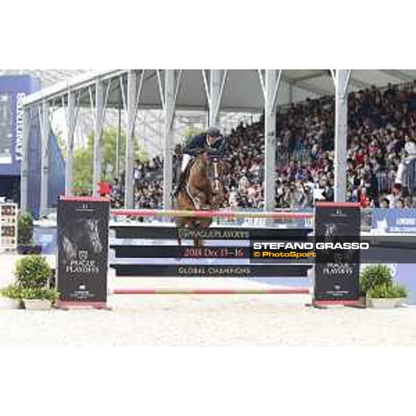 LGCT of Shanghai - Class 3 - Romain Duguet (SUI) on Twentytwo des Biches - Shanghai, - 21 April 2018 - ph.Stefano Grasso/LGCT