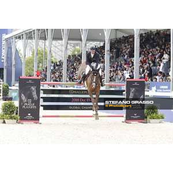 LGCT of Shanghai - Class 3 - Romain Duguet (SUI) on Twentytwo des Biches - Shanghai, - 21 April 2018 - ph.Stefano Grasso/LGCT