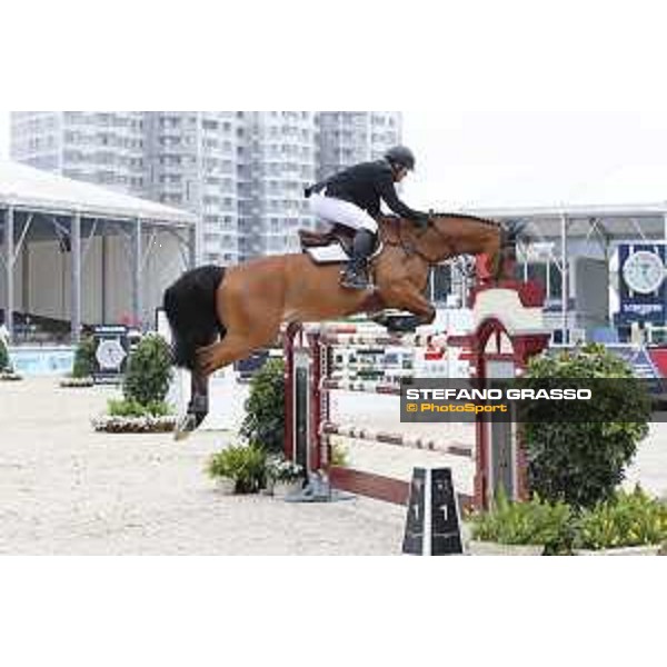 LGCT of Shanghai - Class 3 - Wout-Jan van der Schans (NED) on D?Angelo - Shanghai, - 21 April 2018 - ph.Stefano Grasso/LGCT