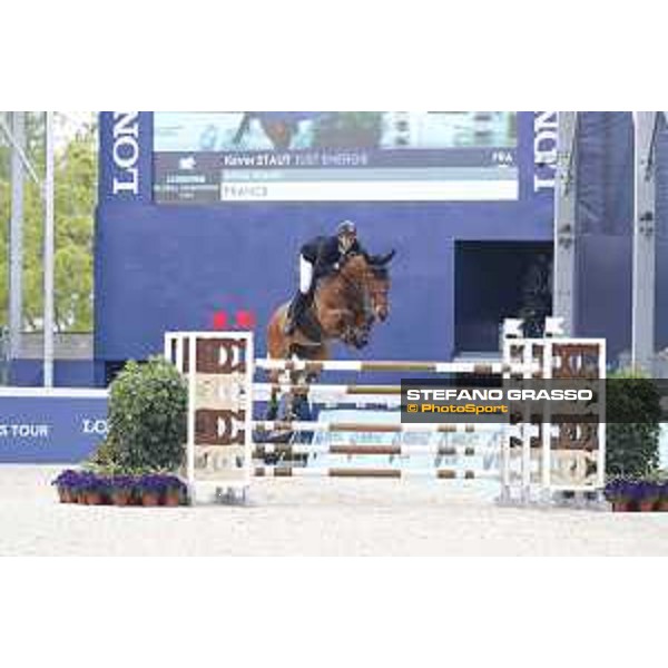 LGCT of Shanghai - Class 3 - Kevin Staut (FRA) on Just Energie - Shanghai, - 21 April 2018 - ph.Stefano Grasso/LGCT