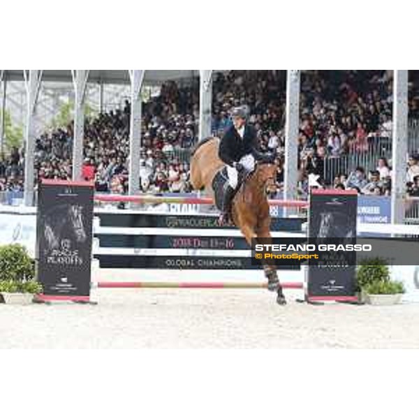 LGCT of Shanghai - Class 3 - Kevin Staut (FRA) on Just Energie - Shanghai, - 21 April 2018 - ph.Stefano Grasso/LGCT