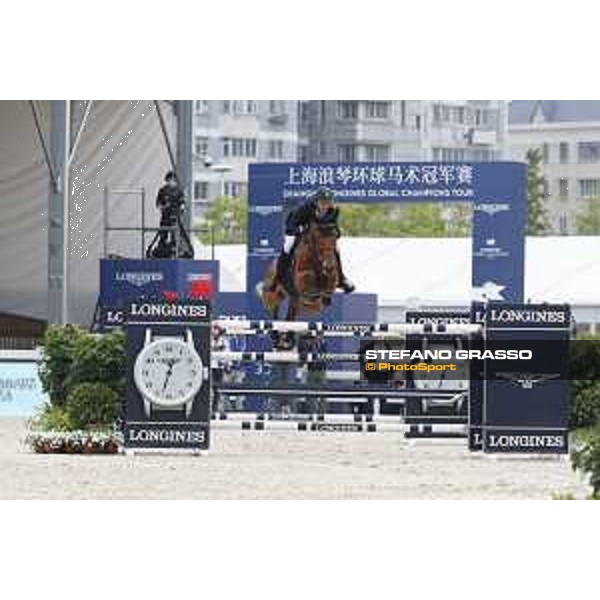 LGCT of Shanghai - Class 3 - Kevin Staut (FRA) on Just Energie - Shanghai, - 21 April 2018 - ph.Stefano Grasso/LGCT