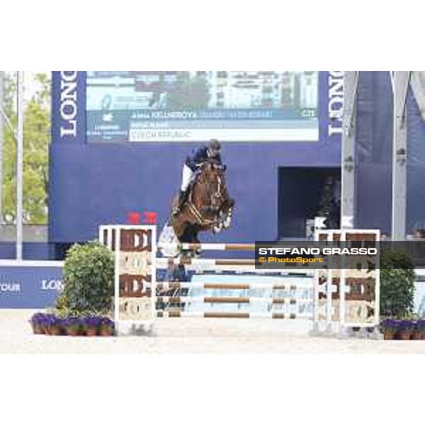 LGCT of Shanghai - Class 3 - Anna Kellnerova (CZE) on Giljandro van den Bosrand - Shanghai, - 21 April 2018 - ph.Stefano Grasso/LGCT