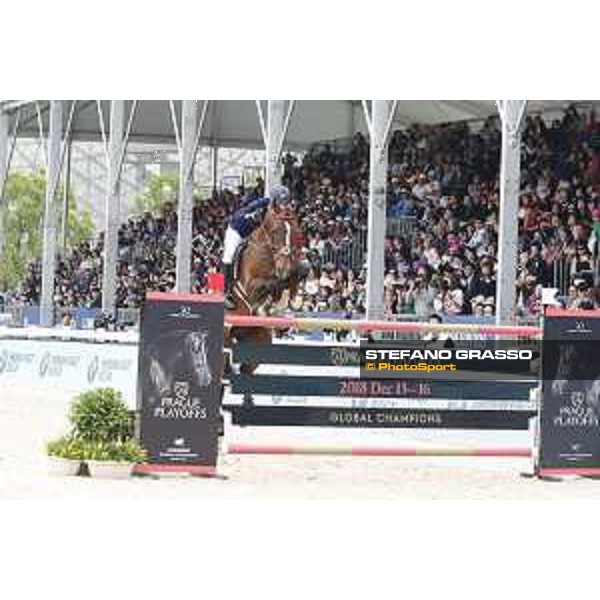 LGCT of Shanghai - Class 3 - Anna Kellnerova (CZE) on Giljandro van den Bosrand - Shanghai, - 21 April 2018 - ph.Stefano Grasso/LGCT