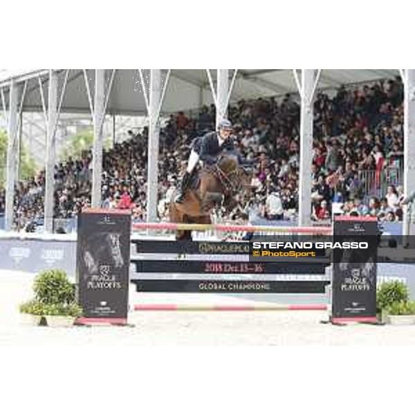 LGCT of Shanghai - Class 3 - Maurice Tebbel (GER) on Don Diarado - Shanghai, - 21 April 2018 - ph.Stefano Grasso/LGCT