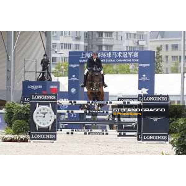 LGCT of Shanghai - Class 3 - Maurice Tebbel (GER) on Don Diarado - Shanghai, - 21 April 2018 - ph.Stefano Grasso/LGCT
