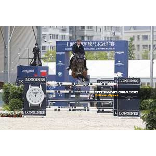 LGCT of Shanghai - Class 3 - Maurice Tebbel (GER) on Don Diarado - Shanghai, - 21 April 2018 - ph.Stefano Grasso/LGCT