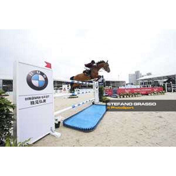 LGCT of Shanghai - Class 3 - Mathilda Karlsson (SWE) on Cerano - Shanghai, - 21 April 2018 - ph.Stefano Grasso/LGCT