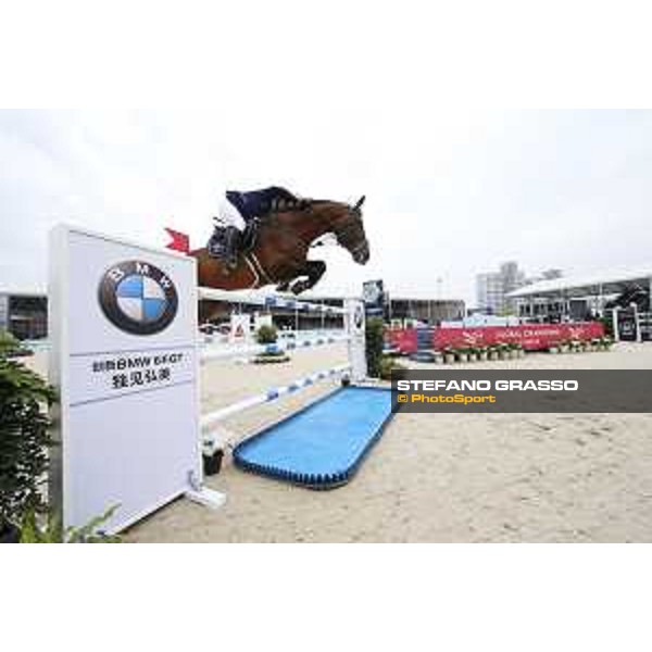 LGCT of Shanghai - Class 3 - Anna Kellnerova (CZE) on Giljandro van den Bosrand - Shanghai, - 21 April 2018 - ph.Stefano Grasso/LGCT