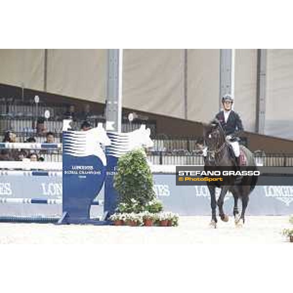 LGCT of Shanghai - Class 3 - Constant van Paesschen (BEL) on Compadre van de Helle - Shanghai, - 21 April 2018 - ph.Stefano Grasso/LGCT