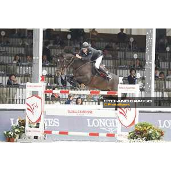 LGCT of Shanghai - Class 3 - Constant van Paesschen (BEL) on Compadre van de Helle - Shanghai, - 21 April 2018 - ph.Stefano Grasso/LGCT