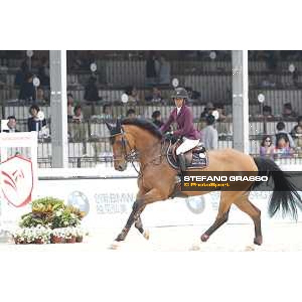 LGCT of Shanghai - Class 3 - Mathilda Karlsson (SWE) on Cerano - Shanghai, - 21 April 2018 - ph.Stefano Grasso/LGCT