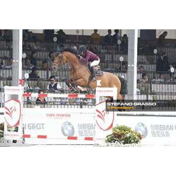 LGCT of Shanghai - Class 3 - Mathilda Karlsson (SWE) on Cerano - Shanghai, - 21 April 2018 - ph.Stefano Grasso/LGCT