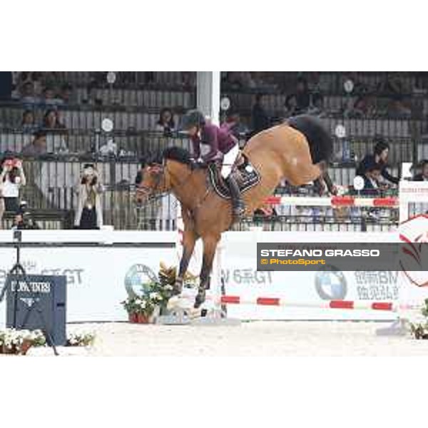 LGCT of Shanghai - Class 3 - Mathilda Karlsson (SWE) on Cerano - Shanghai, - 21 April 2018 - ph.Stefano Grasso/LGCT