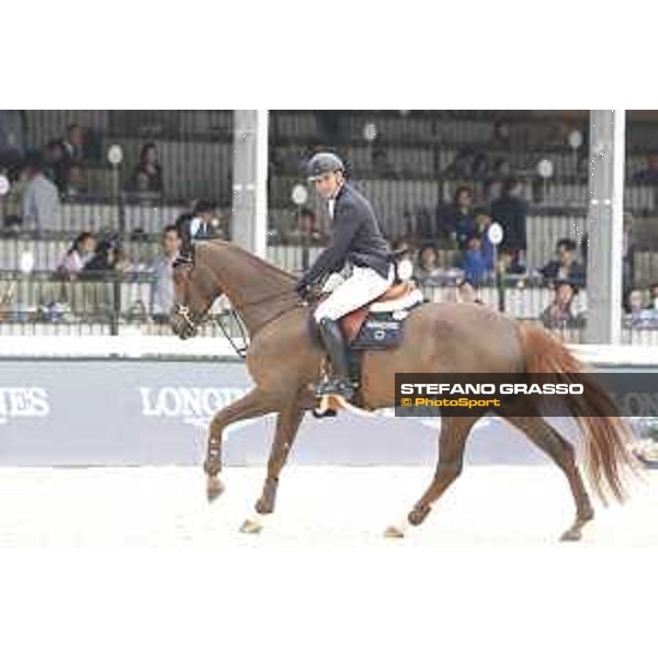 LGCT of Shanghai - Class 3 - Romain Duguet (SUI) on Twentytwo des Biches - Shanghai, - 21 April 2018 - ph.Stefano Grasso/LGCT