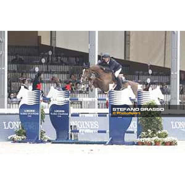 LGCT of Shanghai - Class 3 - Romain Duguet (SUI) on Twentytwo des Biches - Shanghai, - 21 April 2018 - ph.Stefano Grasso/LGCT