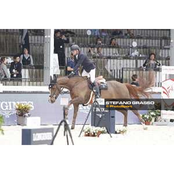 LGCT of Shanghai - Class 3 - Romain Duguet (SUI) on Twentytwo des Biches - Shanghai, - 21 April 2018 - ph.Stefano Grasso/LGCT