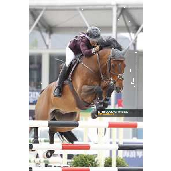 LGCT of Shanghai - Class 3 - Danielle Goldstein (ISR) on Caspar 213 - Shanghai, - 21 April 2018 - ph.Stefano Grasso/LGCT