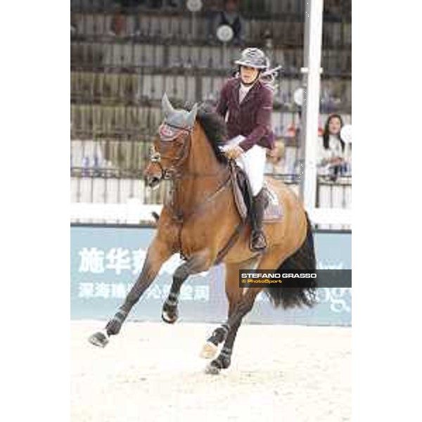 LGCT of Shanghai - Class 3 - Danielle Goldstein (ISR) on Caspar 213 - Shanghai, - 21 April 2018 - ph.Stefano Grasso/LGCT