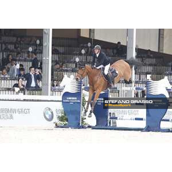 LGCT of Shanghai - Class 3 - Kevin Staut (FRA) on Just Energie - Shanghai, - 21 April 2018 - ph.Stefano Grasso/LGCT