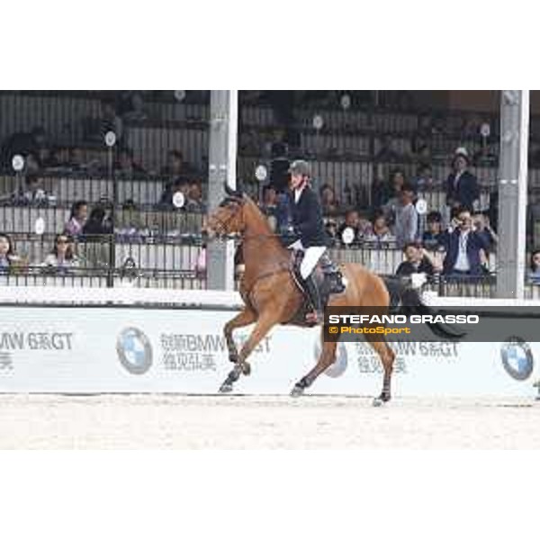 LGCT of Shanghai - Class 3 - Kevin Staut (FRA) on Just Energie - Shanghai, - 21 April 2018 - ph.Stefano Grasso/LGCT